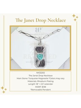 The Janet Drop Necklace - OG